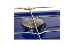 Berger 2-flammiger Gaskocher Blau 3,2 Kw, 50 Mbar, Ohne Zündsicherung -Camping im Freien 16105 2542784