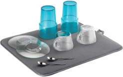 Metaltex Softex Microfaser Abtropfmatte Anthrazit -Camping im Freien 252715 1800848 2