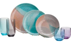 Flamefield Dunes And Sea Geschirr-Set 12 Tlg. -Camping im Freien 260335 1856550