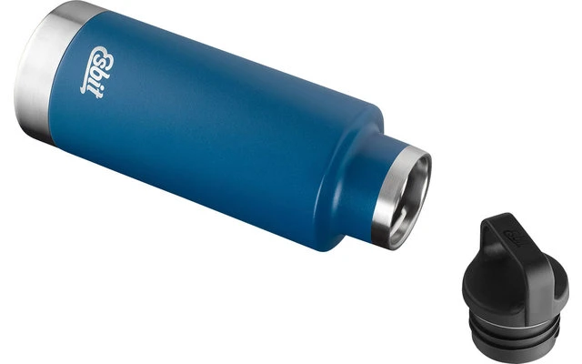 Esbit Sculptor Edelstahl Isolierflasche 750 Ml Blau 1 Esbit Sculptor Edelstahl Isolierflasche 750 Ml Blau
