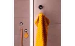 Silwy® Clever Magnethaken Inkl. Metall-Nano-Gel-Pad 5 Cm 2 Tlg. Schwarz -Camping im Freien 336848 2581238