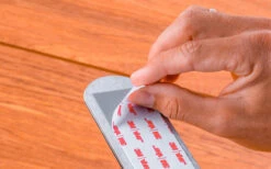 Silwy® Metall-Leiste 25 Cm Mit Ledercoating Black -Camping im Freien 337097 2618234 1