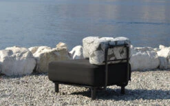 One Bar Element 1 Aufblasbarer Sessel / Sitzelement Dark Grey / Blue -Camping im Freien 365705 2413670 1