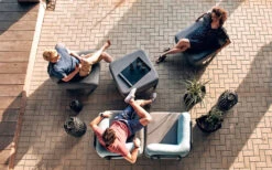 One Bar Element 2 Aufblasbarer Sessel / Sitzelement Light Grey -Camping im Freien 365723 2596807 3