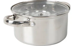 Bo-Camp Royal Edelstahl Kochtopf Set 3-tlg. -Camping im Freien 394672 2880152