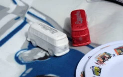 VW Collection T1 Bus Salz & Pfefferstreuer Blau / Weiß -Camping im Freien 410756 2980265