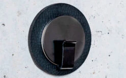 Silwy® Clever Magnet-Haken Inkl. Metall Nano Gel Pad Schwarz / Schwarz