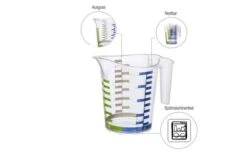 Rotho Domino Messbecher 0,5 Liter 5 Rotho Domino Messbecher 0,5 Liter -Camping im Freien 442967 3184166