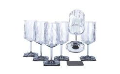 Silwy® Wein Magnet Kunststoffgläser 6 Stück (200 Ml) -Camping im Freien 447017 3127191