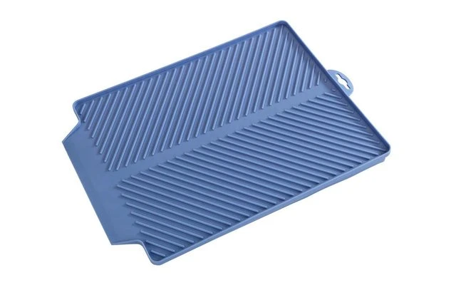 Wenko Linea Abtropfmatte 40 X 30 X 3 Cm Blau 1 Wenko Linea Abtropfmatte 40 X 30 X 3 Cm Blau