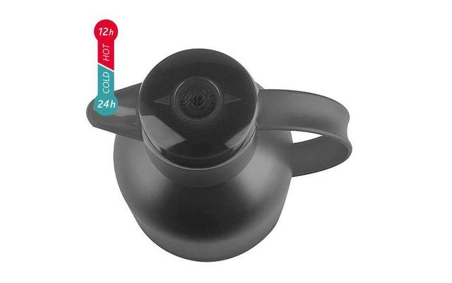 Emsa Isolierkanne Samba 1 Liter Azurblau Transluzent 3 Emsa Isolierkanne Samba 1 Liter Azurblau Transluzent – Bild 3