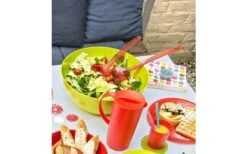 Rotho Caruba Schüssel Gross 34 Cm Horizon Blue -Camping im Freien 459168 3318549