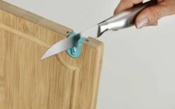 Wenko Schneidebrett Mit Messerschärfer 23 X 33 X 1,5 Cm -Camping im Freien 495738 3511513