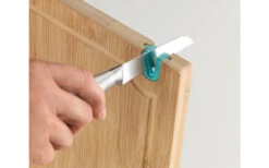 Wenko Schneidebrett Mit Messerschärfer 23 X 33 X 1,5 Cm -Camping im Freien 495780 3511558