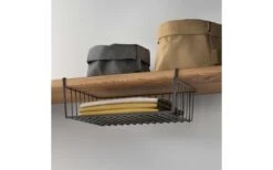 Metaltex Kanguro LAVA Schrankkorb Schwarz