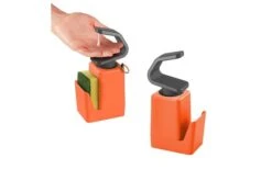 Metaltex Soap Tex Seifenspender 400 Ml Inkl. Schwamm Und Ringhalter Orange -Camping im Freien 497381 3367542