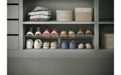 Metaltex Cipok-2 Schrankeinsatz Für Schuhe 2er Set Weiß -Camping im Freien 497528 3309032