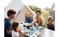 Mepal Flow Essteller 260 Mm Nordic Blue -Camping im Freien 501938 3440208 2