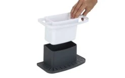 Wenko Spülbeckenorganizer Cosmo Grau -Camping im Freien 516071 3517453