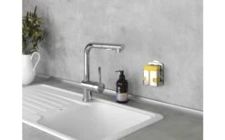 Wenko Turbo-Loc Edelstahl Schwammhalter Rostfrei, Befestigen Ohne Bohren -Camping im Freien 516248 3543938