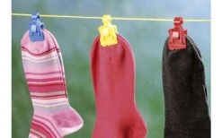 Wenko Sockenklammer Socky 7er Set -Camping im Freien 516533 3514190