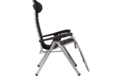 Crespo AL-232 Relaxliege Deluxe Dunkelgrau -Camping im Freien 531180 3472813