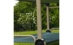 Disc-O-Bed Beinverlängerung 4-er Set Beige -Camping im Freien 553723 3856926