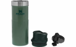 Stanley Classic Trigger Action Travel Becher 470 Ml Hammertone Grün -Camping im Freien 570654 3855226 2
