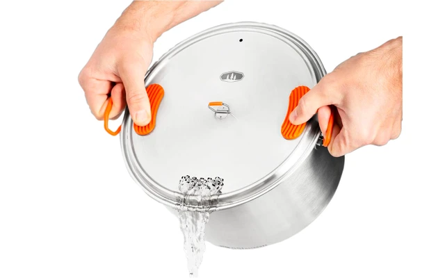 GSI Glacier Base Topfset L Aus Edelstahl 3 GSI Glacier Base Topfset L Aus Edelstahl – Bild 3