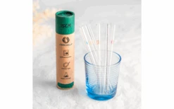 Chinchilla Glastrinkhalme Rund 23 X 9 Cm -Camping im Freien 633331 4436079