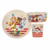 Koziol Connect Paw Patrol Geschirr Set 3 Teilig Blau
