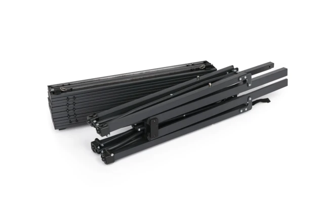 Berger Alu-Rolltisch Schwarz 2 Berger Alu-Rolltisch Schwarz – Bild 2