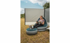 Easy Camp Comfy Lounge Set 2 Teilig Campingsessel Mit Fußablage Aufblasbar -Camping im Freien 681768 4687239