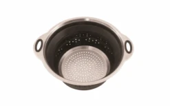 Outwell Collaps Colander Sieb 28 X 24 X 11,5 Cm Schwarz/silber