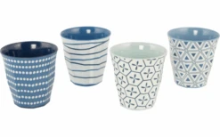 Bo-Camp Geschirrset Mix&Match 16-tlg Melamin Blau -Camping im Freien 691982 4704956