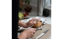 Homeys Nodigh Messer Set 4teilig Mit Geschirrtüchern Und Flexibler Schneidematte -Camping im Freien 717089 4907813