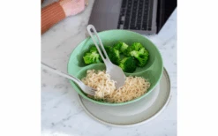 Koziol Connect Separee Menüteller Mit Deckel 1,5 Liter Nature Coral -Camping im Freien 728537 4917062