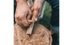 Light My Fire Swedish Firesteel Scout 2in1 Feuerstarter Mit Signalpfeife Hazyblue