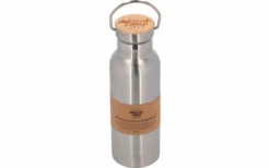 Camplife Edelstahlflasche Mit Bambusdeckel 350 Ml -Camping im Freien 823799 5322380