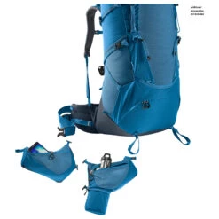 Deuter Aircontact Core 60+10 - Trekkingrucksack -Camping im Freien deuter aircontact core 60 10 trekkingrucksack detail 10