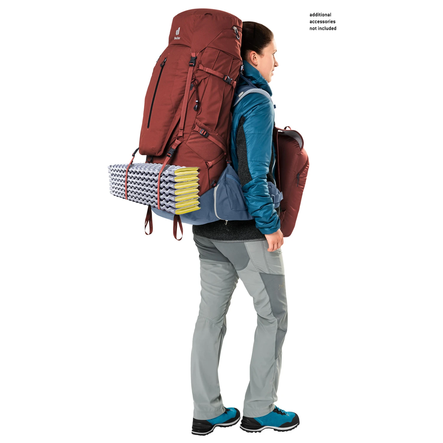 Deuter Women's Aircontact X 60+15 SL - Trekkingrucksack 12 Deuter Women's Aircontact X 60+15 SL - Trekkingrucksack – Bild 12