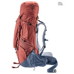 Deuter Women's Aircontact X 60+15 SL - Trekkingrucksack 17 Deuter Women's Aircontact X 60+15 SL - Trekkingrucksack -Camping im Freien deuter womens aircontact x 60 15 sl trekkingrucksack detail 6