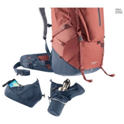 Deuter Women's Aircontact X 70+15 SL - Trekkingrucksack -Camping im Freien deuter womens aircontact x 70 15 sl trekkingrucksack detail 10