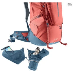 Deuter Women's Aircontact X 80+15 SL - Trekkingrucksack -Camping im Freien deuter womens aircontact x 80 15 sl trekkingrucksack detail 10