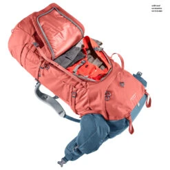 Deuter Women's Aircontact X 80+15 SL - Trekkingrucksack -Camping im Freien deuter womens aircontact x 80 15 sl trekkingrucksack detail 11