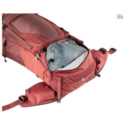 Deuter Women's Futura Air Trek 45+10 SL - Trekkingrucksack -Camping im Freien deuter womens futura air trek 45 10 sl trekkingrucksack detail 12