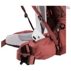 Deuter Women's Futura Air Trek 45+10 SL - Trekkingrucksack -Camping im Freien deuter womens futura air trek 45 10 sl trekkingrucksack detail 9