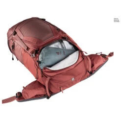 Deuter Women's Futura Air Trek 55+10 SL - Trekkingrucksack -Camping im Freien deuter womens futura air trek 55 10 sl trekkingrucksack detail 11