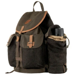 FJÄLLRÄVEN Värmland Wool Side Pocket 4 - Wanderrucksack -Camping im Freien fjaellraeven vaermland wool side pocket 4 wanderrucksack detail 4