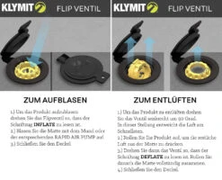 Klymit Static V Luxe - Isomatte -Camping im Freien klymit static v luxe isomatte detail 4